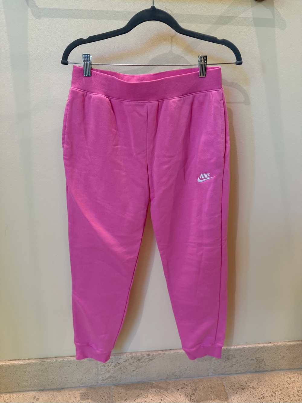 Nike Kids Bright Pink Fleece Joggers